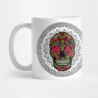 Zentangle sugarskull Mug